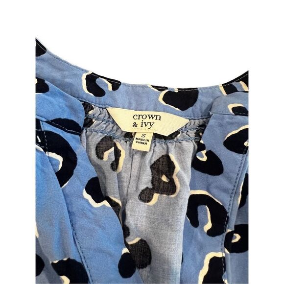 Crown & Ivy tunic blouse size Small - Picture 3 of 8